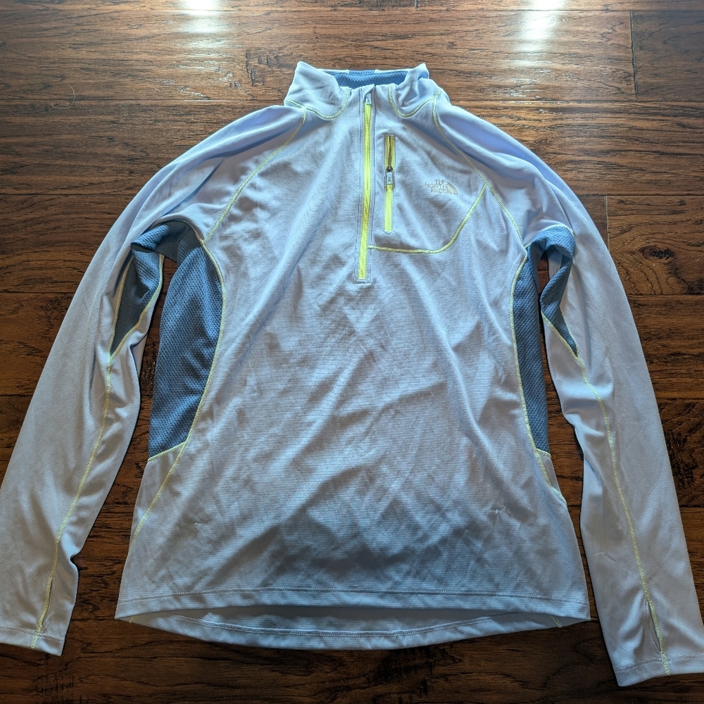 The North Face Long Sleeve Quarter Zip Women's Size XL Flash Dry Top